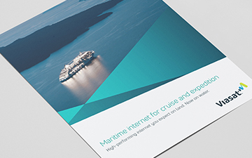 Maritime cruise connectivity brochure